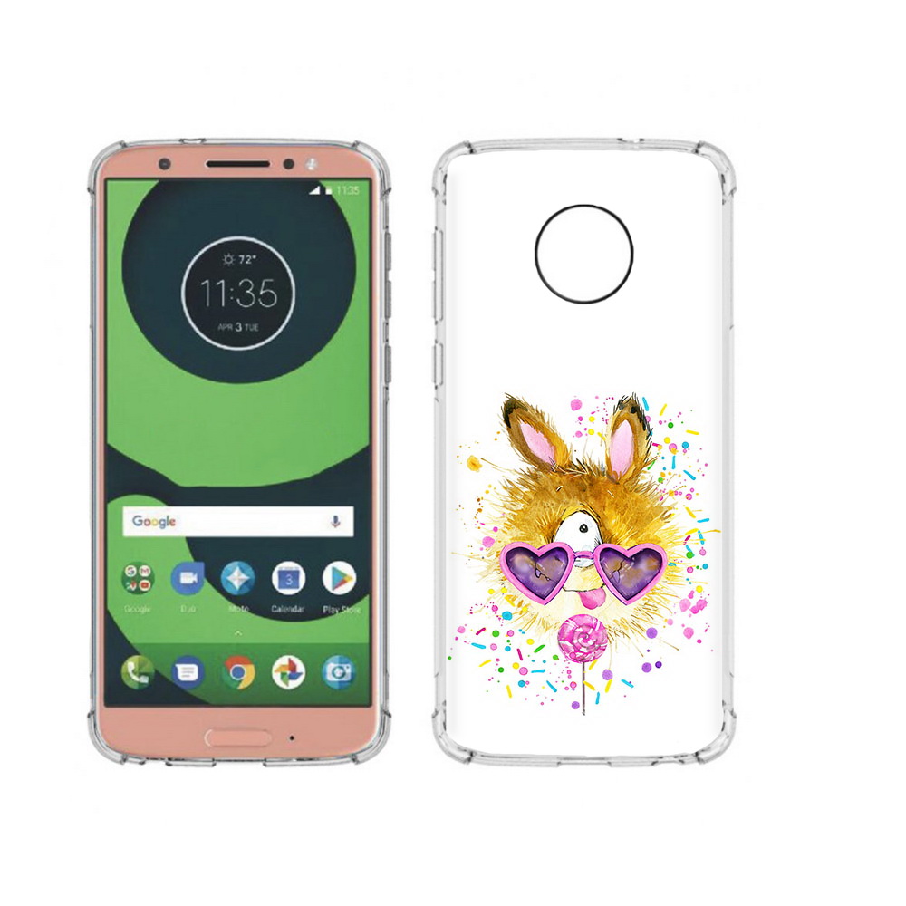 

Чехол MyPads Tocco для Motorola Moto G6 Чупя (PT99805.376.201), Прозрачный, Tocco