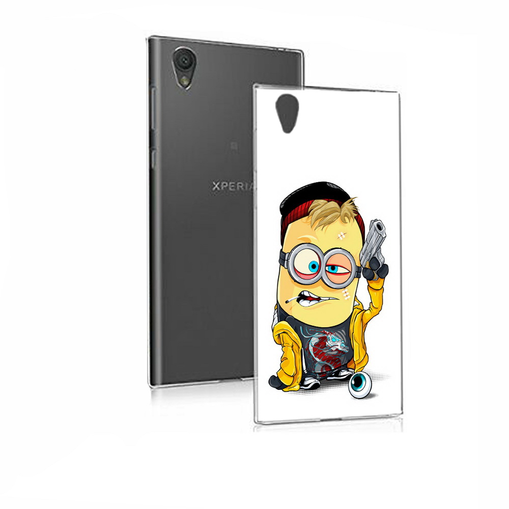 

Чехол MyPads Tocco для Sony Xperia E5 миньон бандит (PT50363.248.475), Прозрачный, Tocco
