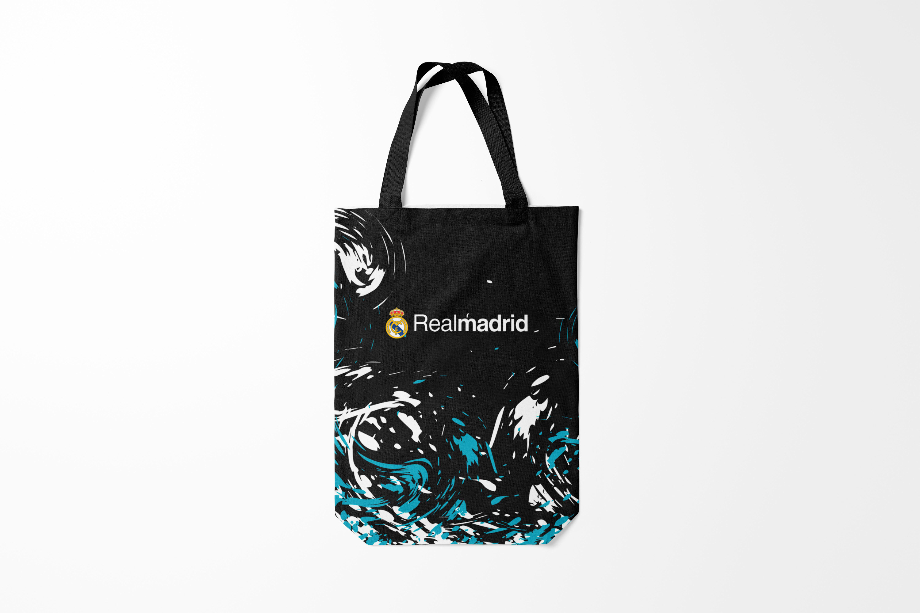 

Сумка шoппер унисекс Burnettie Real Madrid MADRID., черный, Real Madrid MADRID.