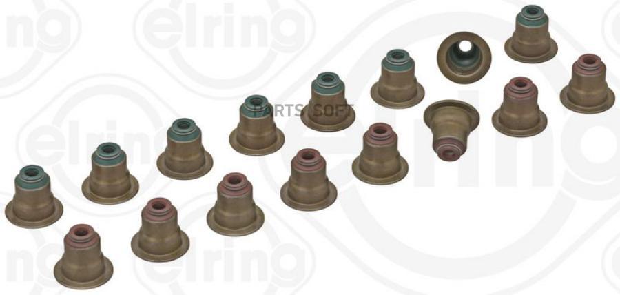 

ELRING 214.540 Комплект масл.съём.колпачков 1шт