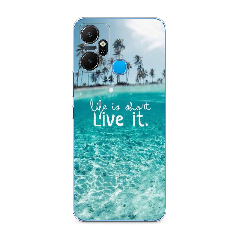 

Чехол Awog "Live it" на Infinix Smart 6 Plus / Инфиникс Смарт 6 Плюс, 3102350-7