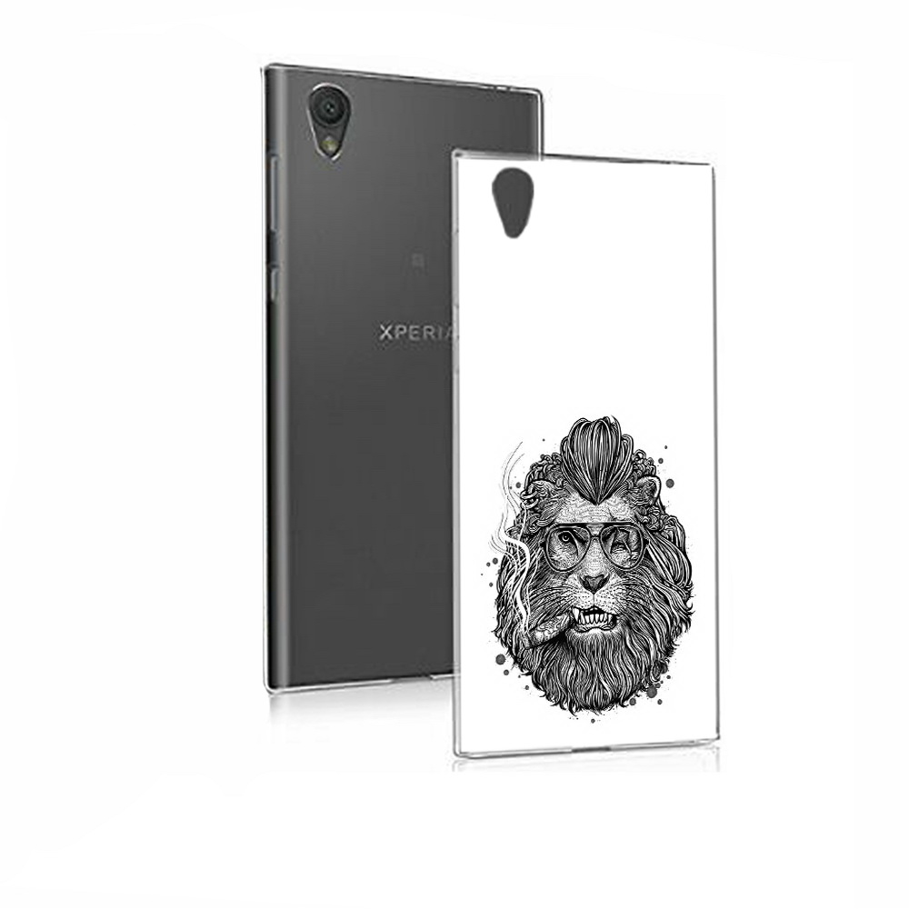 

Чехол MyPads Tocco для Sony Xperia E5 курящий лев (PT50363.248.432), Прозрачный, Tocco