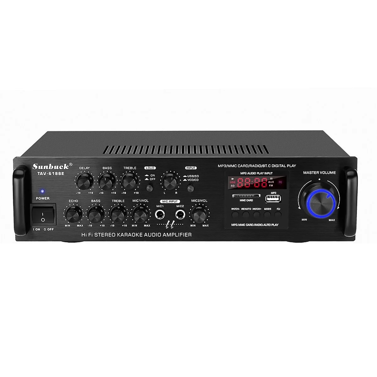 

Пятиканальный усилитель Sunbuck TAV-6188E Bluetooth, TAV-6188E