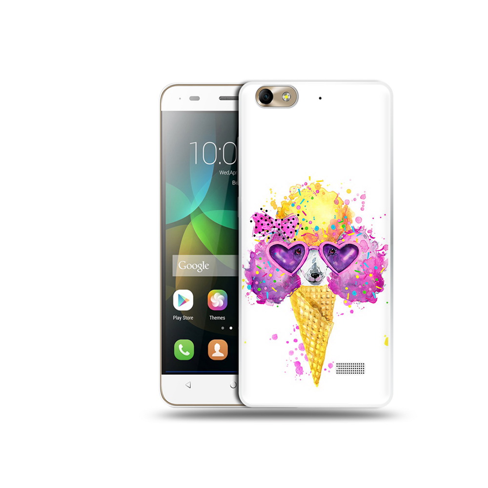 

Чехол MyPads Tocco для Honor 4C Рожок (PT10946.43.146), Прозрачный, Tocco