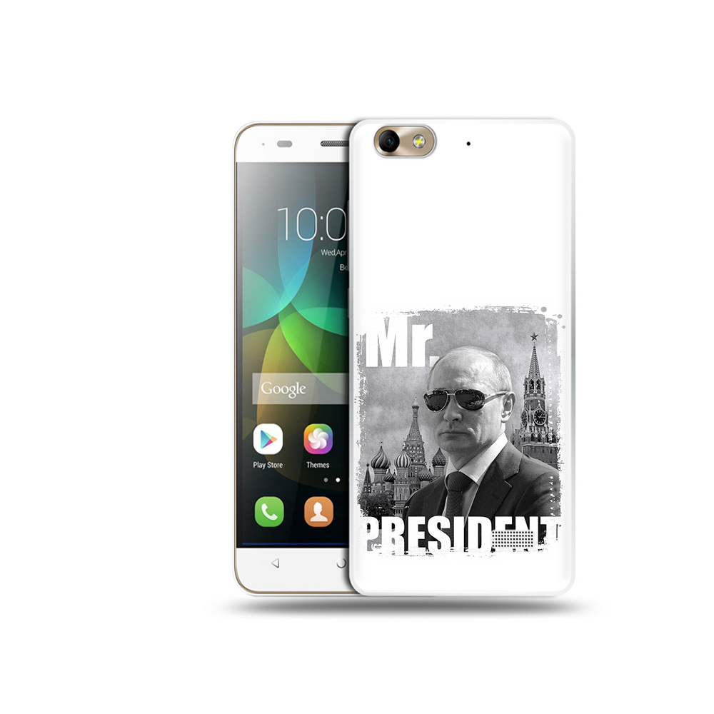 

Чехол MyPads Tocco для Honor 4C Путин (PT10946.43.141), Прозрачный, Tocco