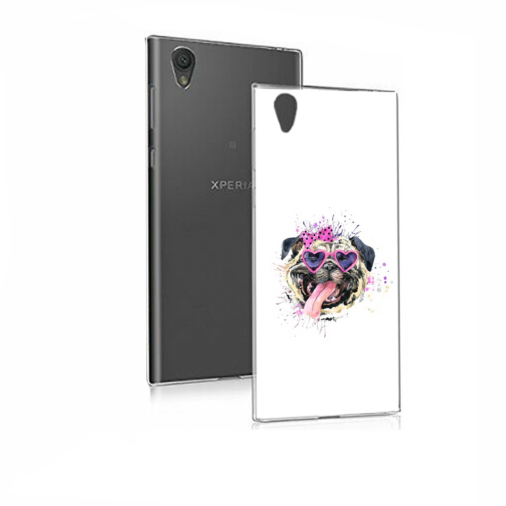 

Чехол MyPads Tocco для Sony Xperia E5 Веселая собака (PT50363.248.43), Прозрачный, Tocco