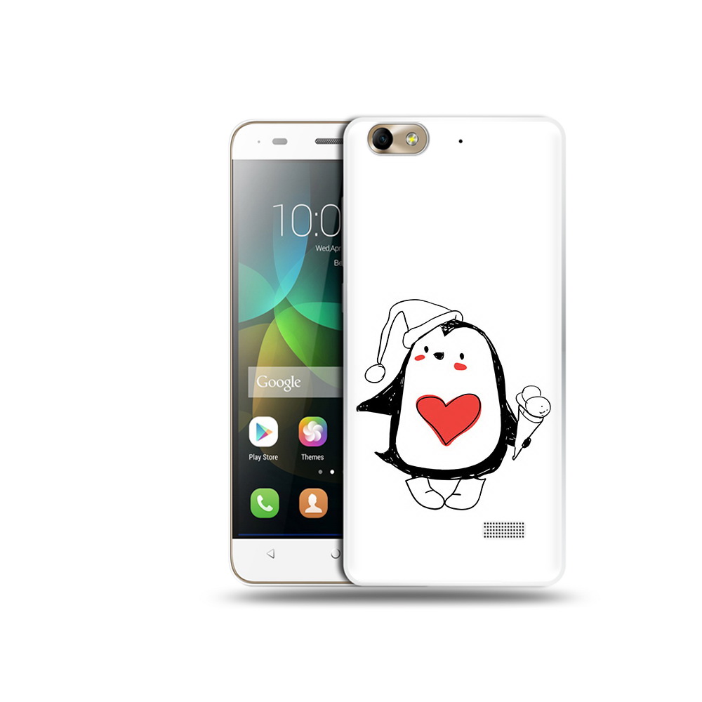 

Чехол MyPads Tocco для Honor 4C Пингвин с мороженым (PT10946.43.135), Прозрачный, Tocco