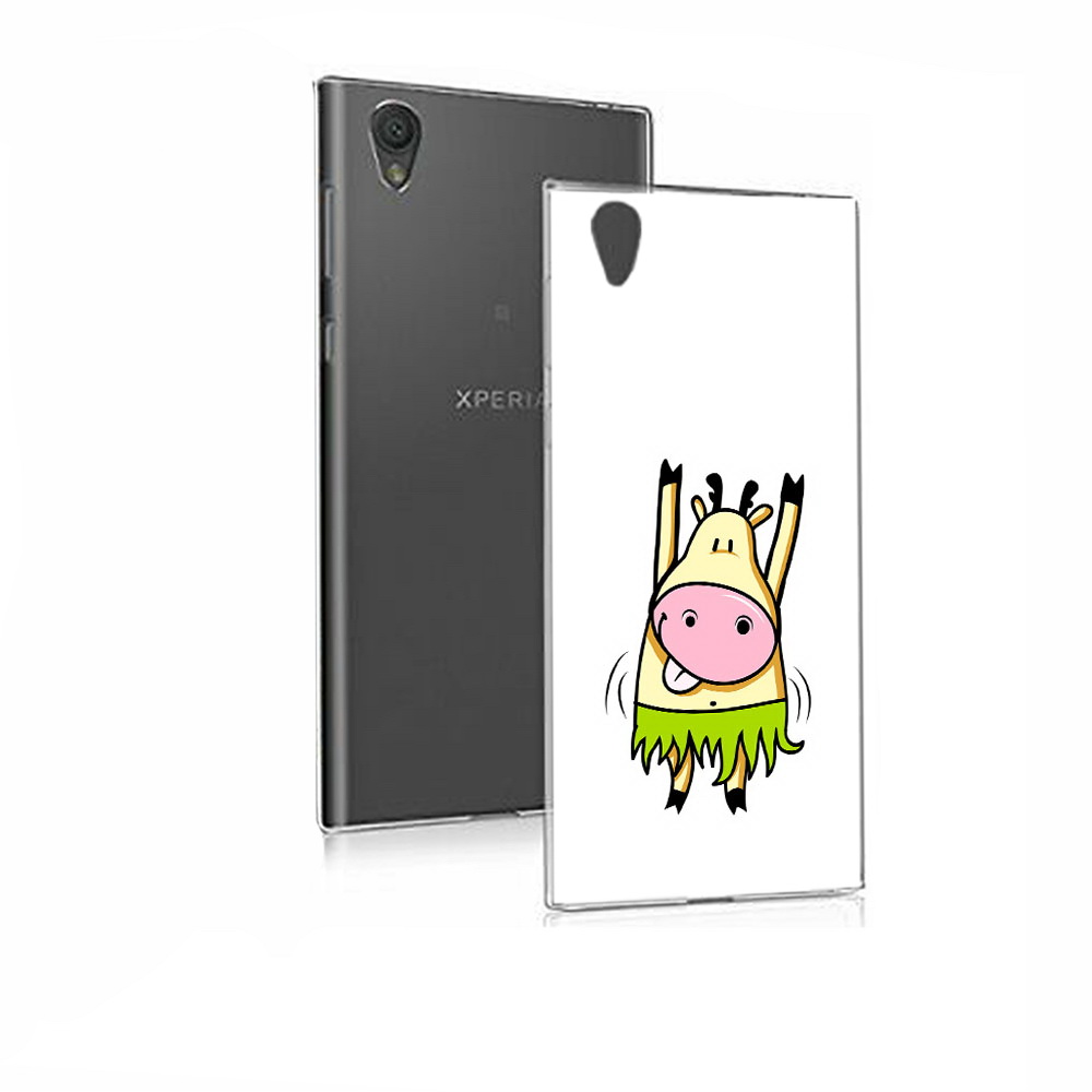

Чехол MyPads Tocco для Sony Xperia E5 Веселая корова (PT50363.248.42), Прозрачный, Tocco