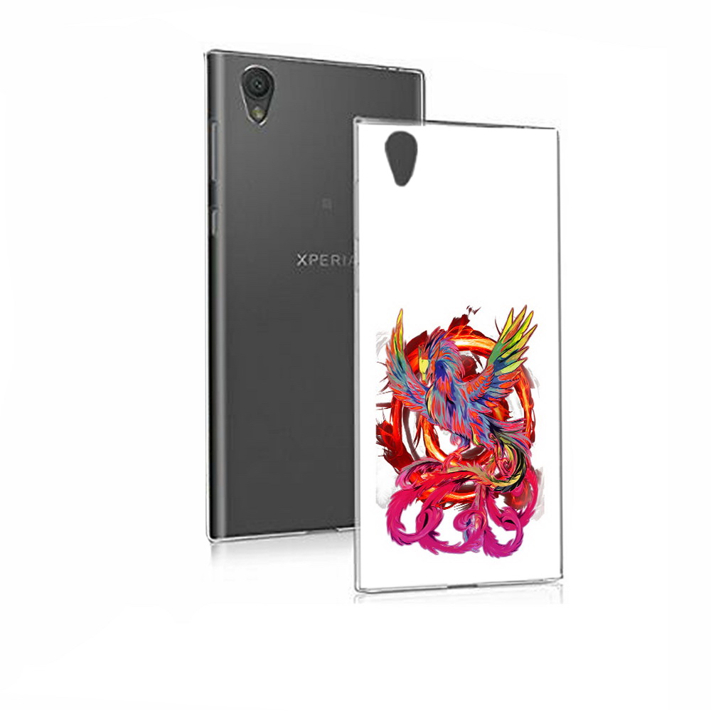 

Чехол MyPads Tocco для Sony Xperia E5 красочный феникс (PT50363.248.414), Прозрачный, Tocco
