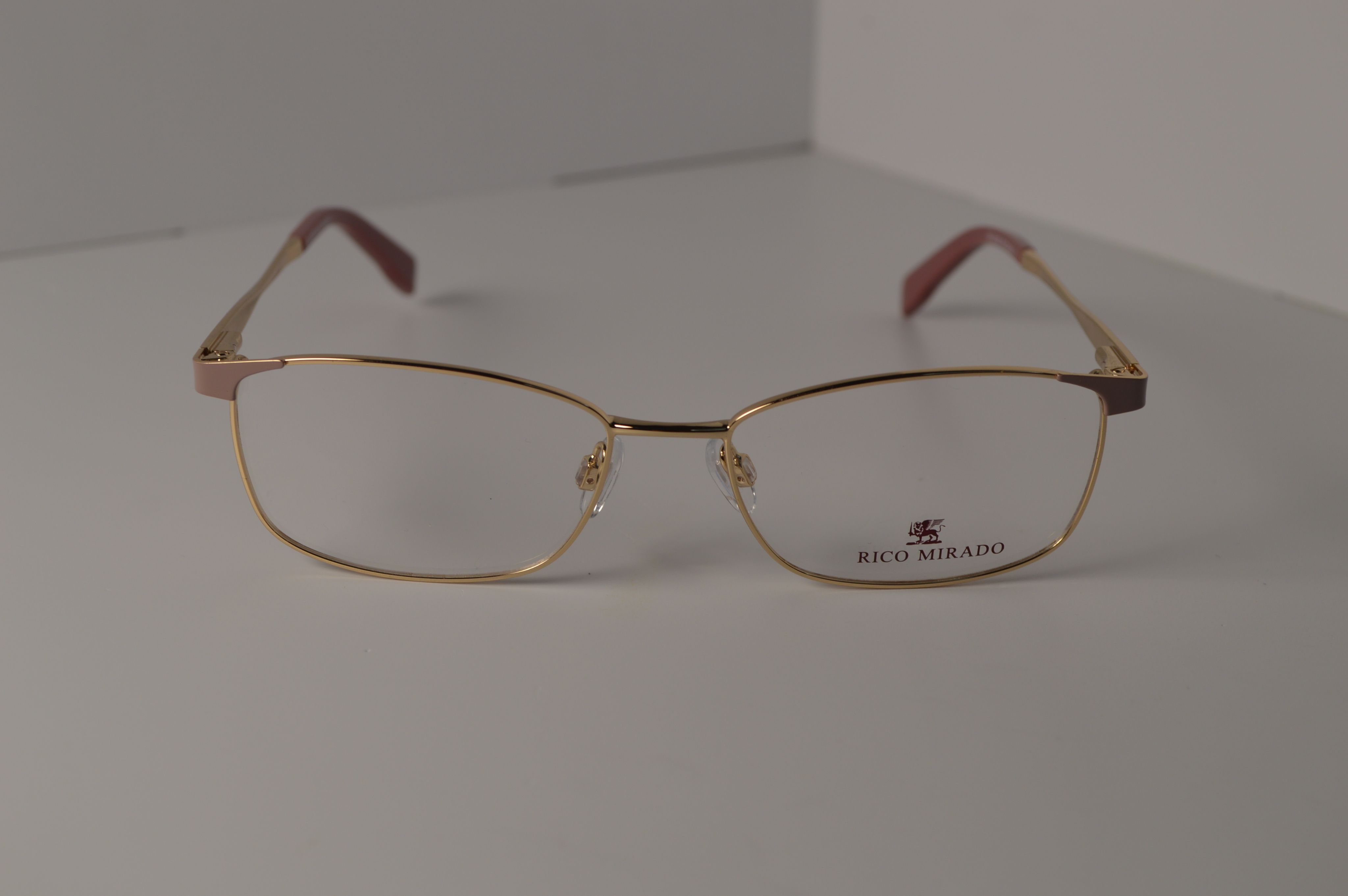

Оправа для очков женская NoBrand OL-OM-RM-334-Beige золотистая, OL-OM-RM-334-Beige