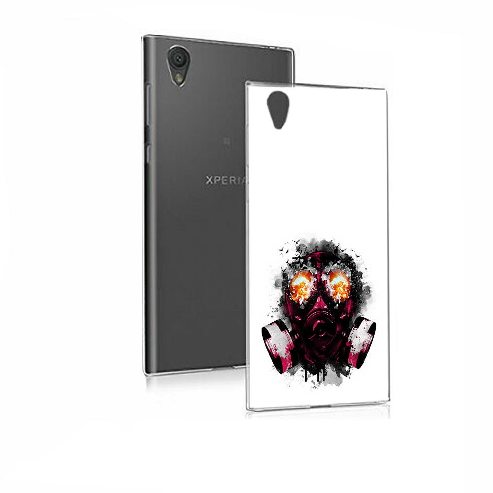 

Чехол MyPads Tocco для Sony Xperia E5 красный противогаз (PT50363.248.412), Прозрачный, Tocco
