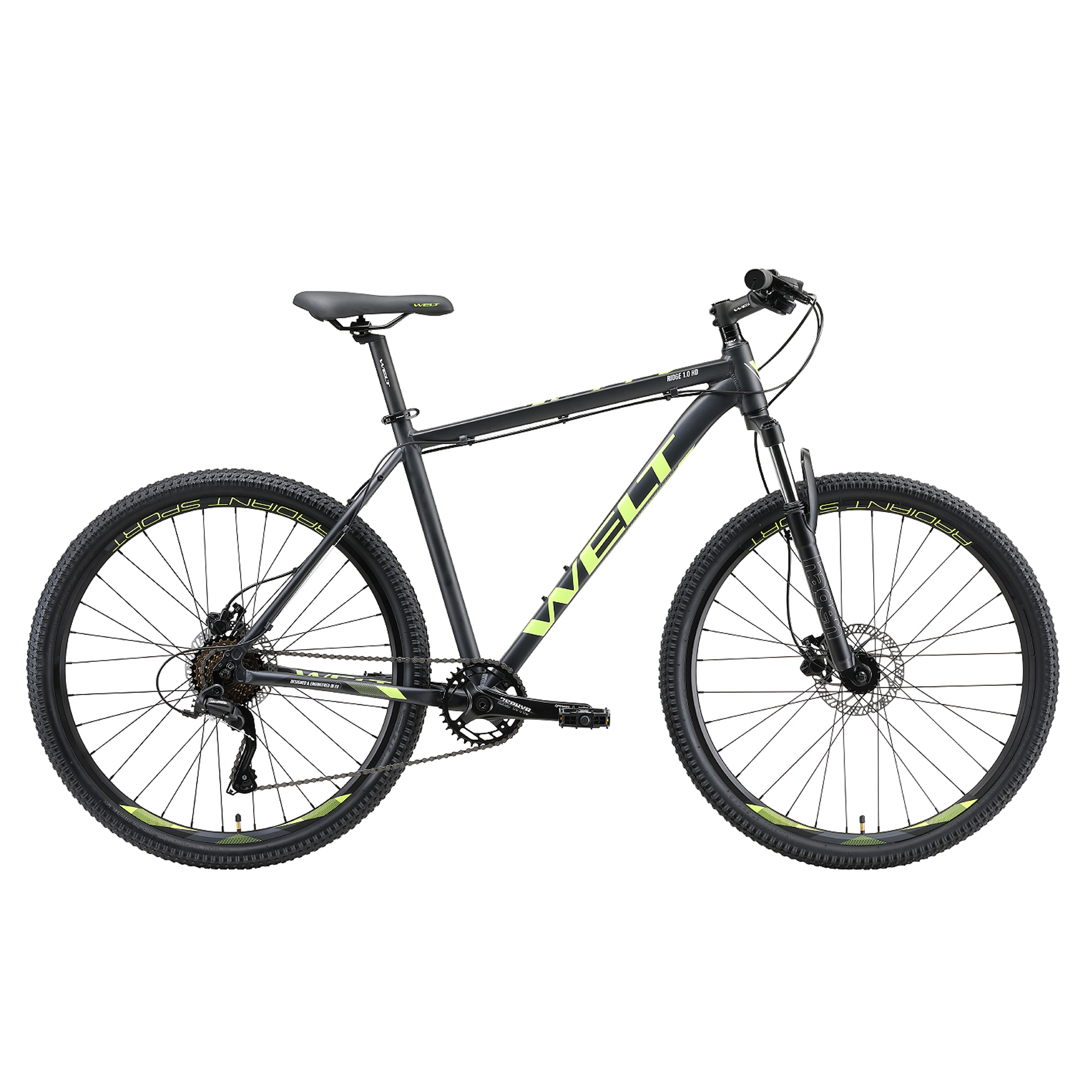 Welt Велосипед Welt Ridge 10 HD 27 Dark Grey 2023 3059000₽