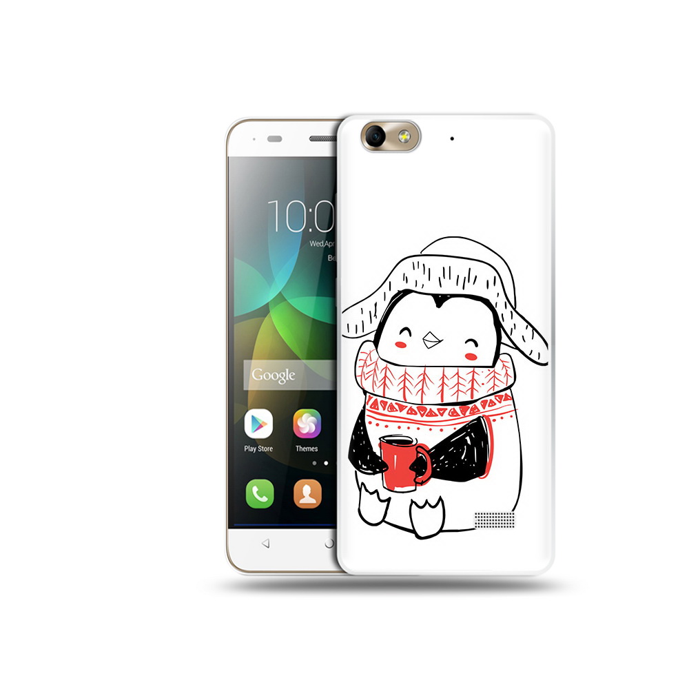 

Чехол MyPads Tocco для Honor 4C Милый пингвин (PT10946.43.115), Прозрачный, Tocco