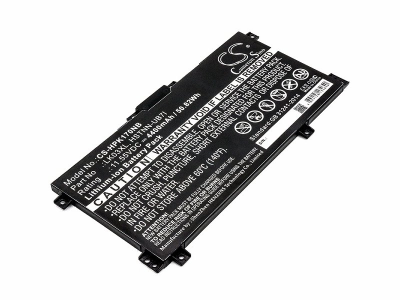 

Аккумулятор для HP Envy 17-ae, bw, ce LK03XL, TPN-W129