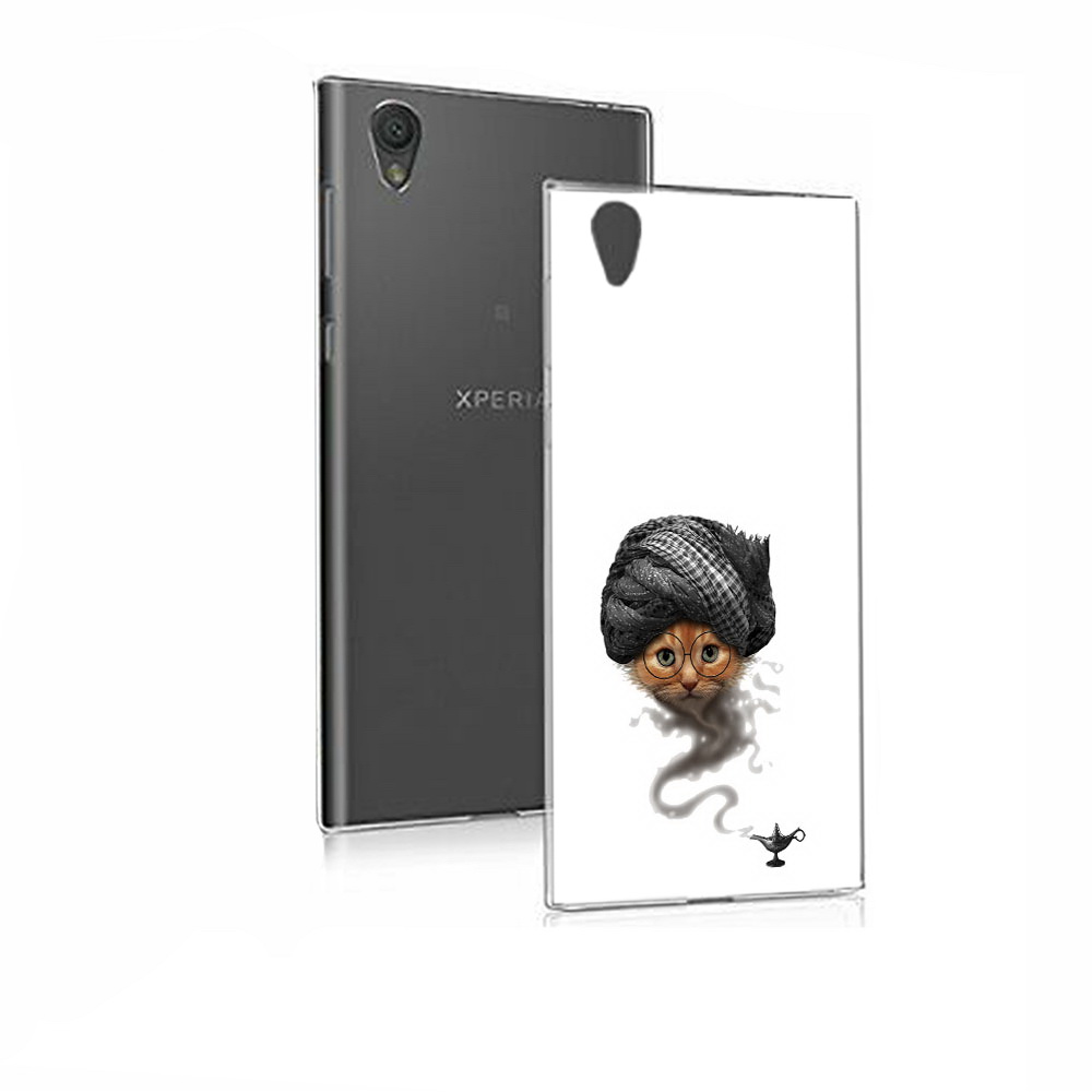 

Чехол MyPads Tocco для Sony Xperia E5 кот джин (PT50363.248.398), Прозрачный, Tocco