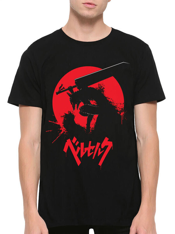

Футболка мужская Dream Shirts Берсерк Гатс 50008432 черная 2XL, Берсерк Гатс 50008432