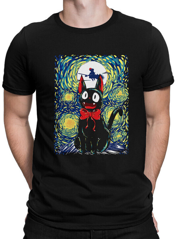 

Футболка мужская Dream Shirts Ведьмина служба доставки 50008412 черная XL, Ведьмина служба доставки 50008412