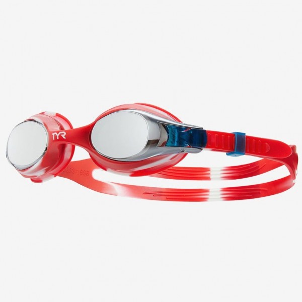

Очки для плавания Tyr Kids Swimple mirrored Красные, Tyr Kids Swimple mirrored