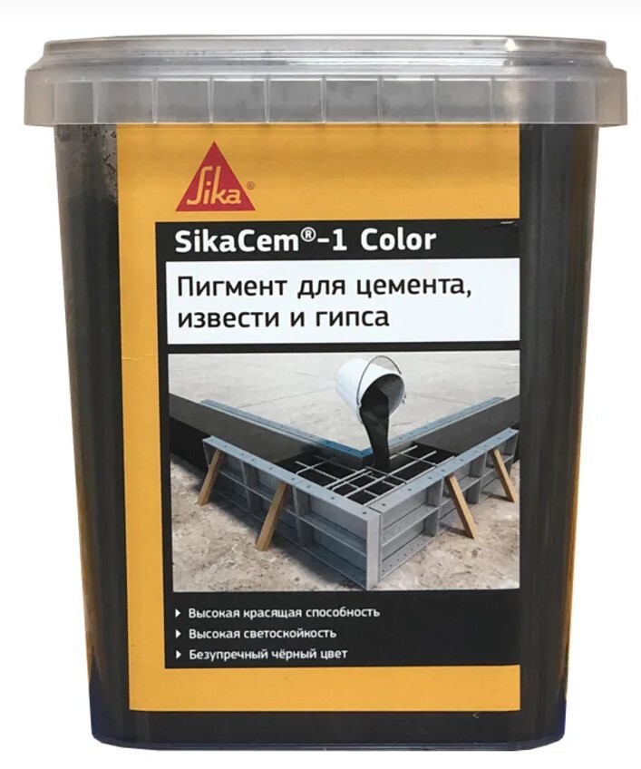 Краситель SIKA SikaCem-1 Color чёрный 1 кг