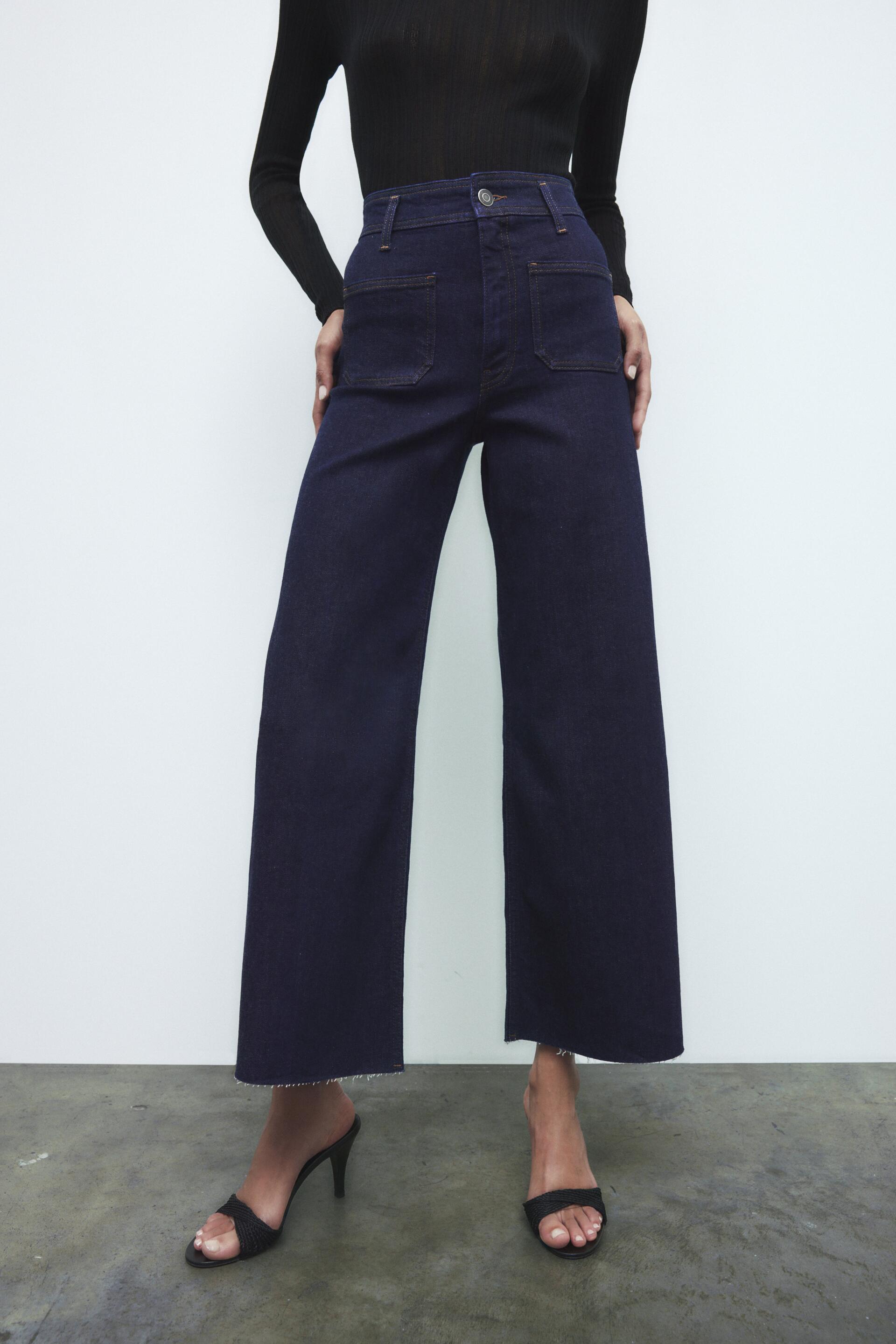 Джинсы женские ZARA 02553284 синие 40 EU (доставка из-за рубежа)