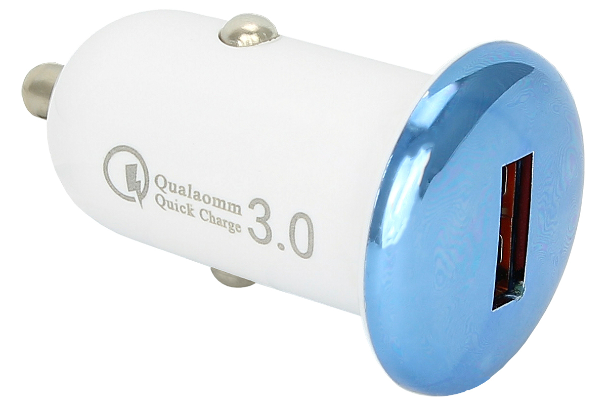 

Автомобильное зарядное устройство 12/24V на 1хUSB разъем 5V-QC 3.0А AT AT08591