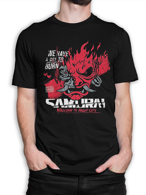 

Футболка мужская Dream Shirts Киберпанк 50008402 черная L, Киберпанк 50008402