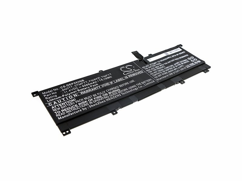 

Аккумулятор для ноутбука XPS 15 9575 8N0T7, FW8KR