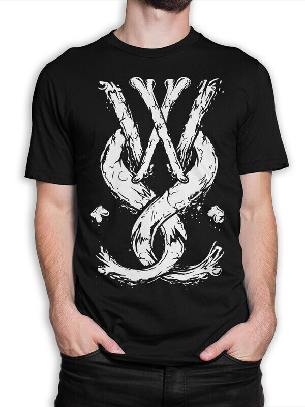 

Футболка мужская Dream Shirts While She Sleeps 50008392 черная XL, While She Sleeps 50008392