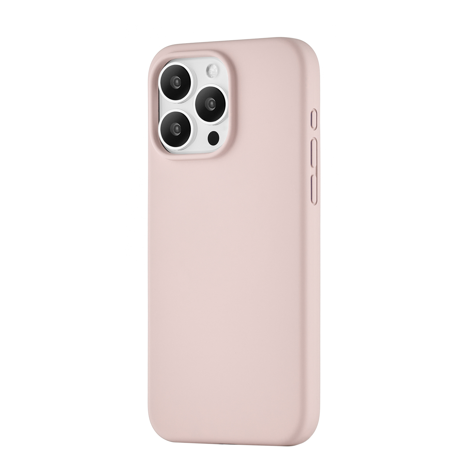 

Чехол для iPhone 15 Pro Max uBear Touch Mag Case, MagSafe совместимый, софт-тач, Розовый