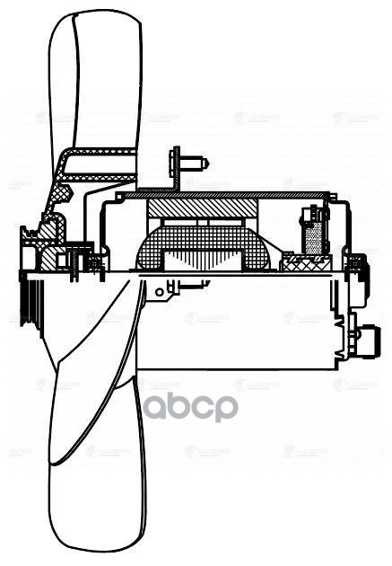 

Э/Вентилятор Охл. Для А/М Vw Transporter T4 (90-) (Без Кожуха) (Тип Aeg; 280мм.) (Lfc 1813