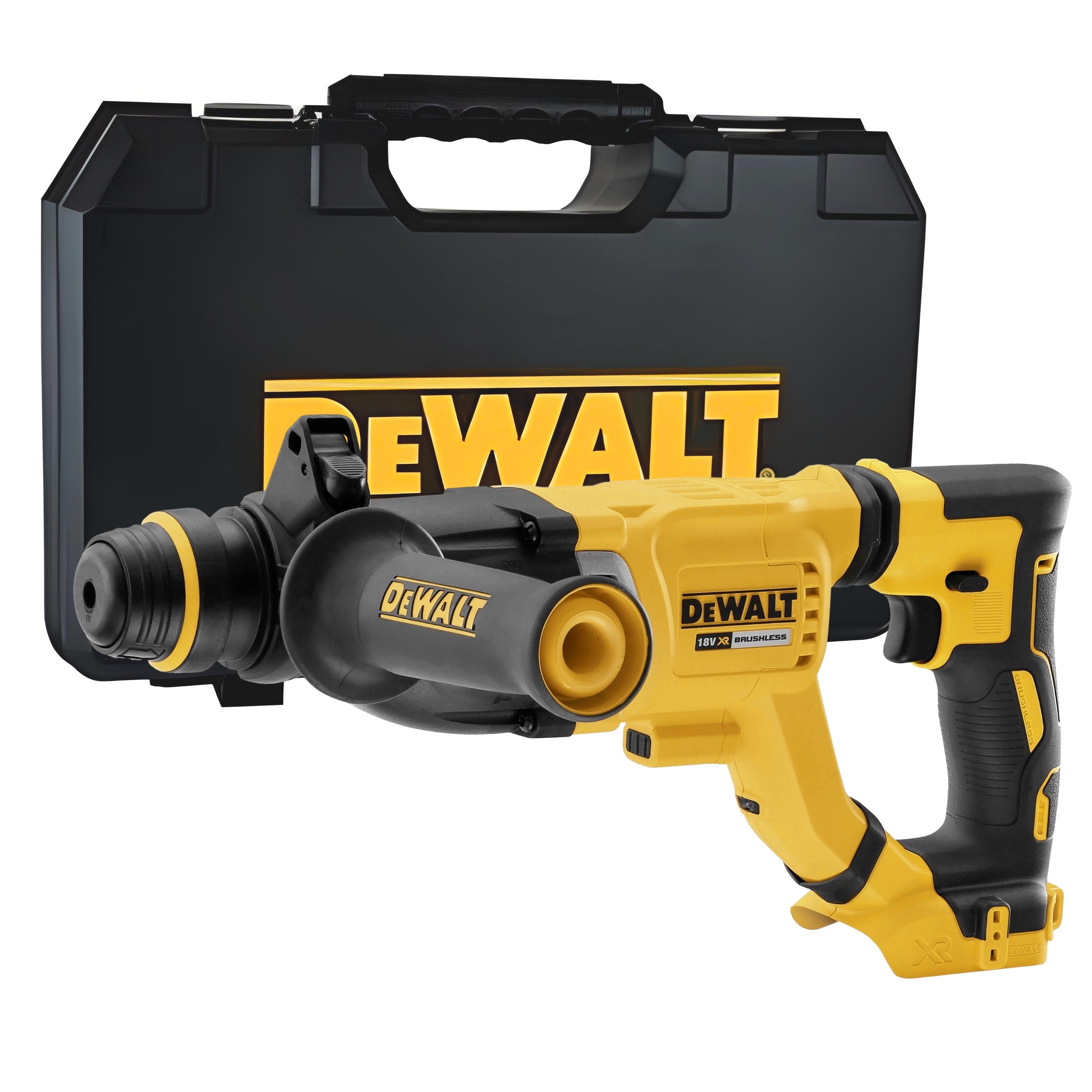 фото Аккумуляторный бесщеточный перфоратор dewalt 18в, 3 дж,без акб и зу, в кейсе, dch263nk