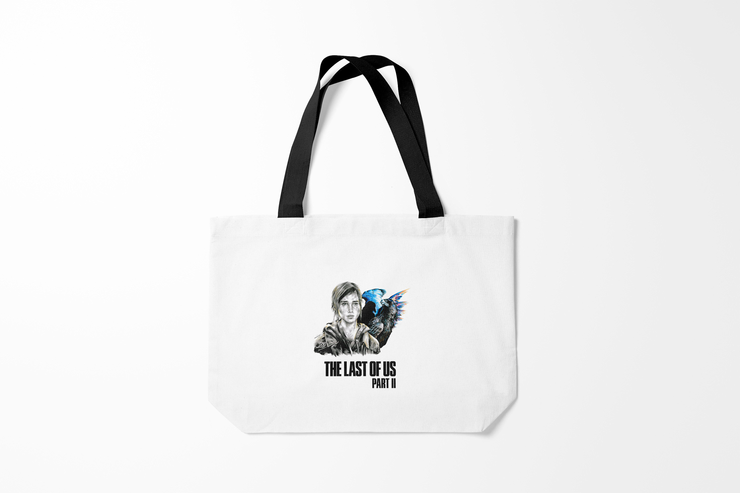 

Сумка шoппер унисекс Burnettie The last of us 2, белый, The last of us 2