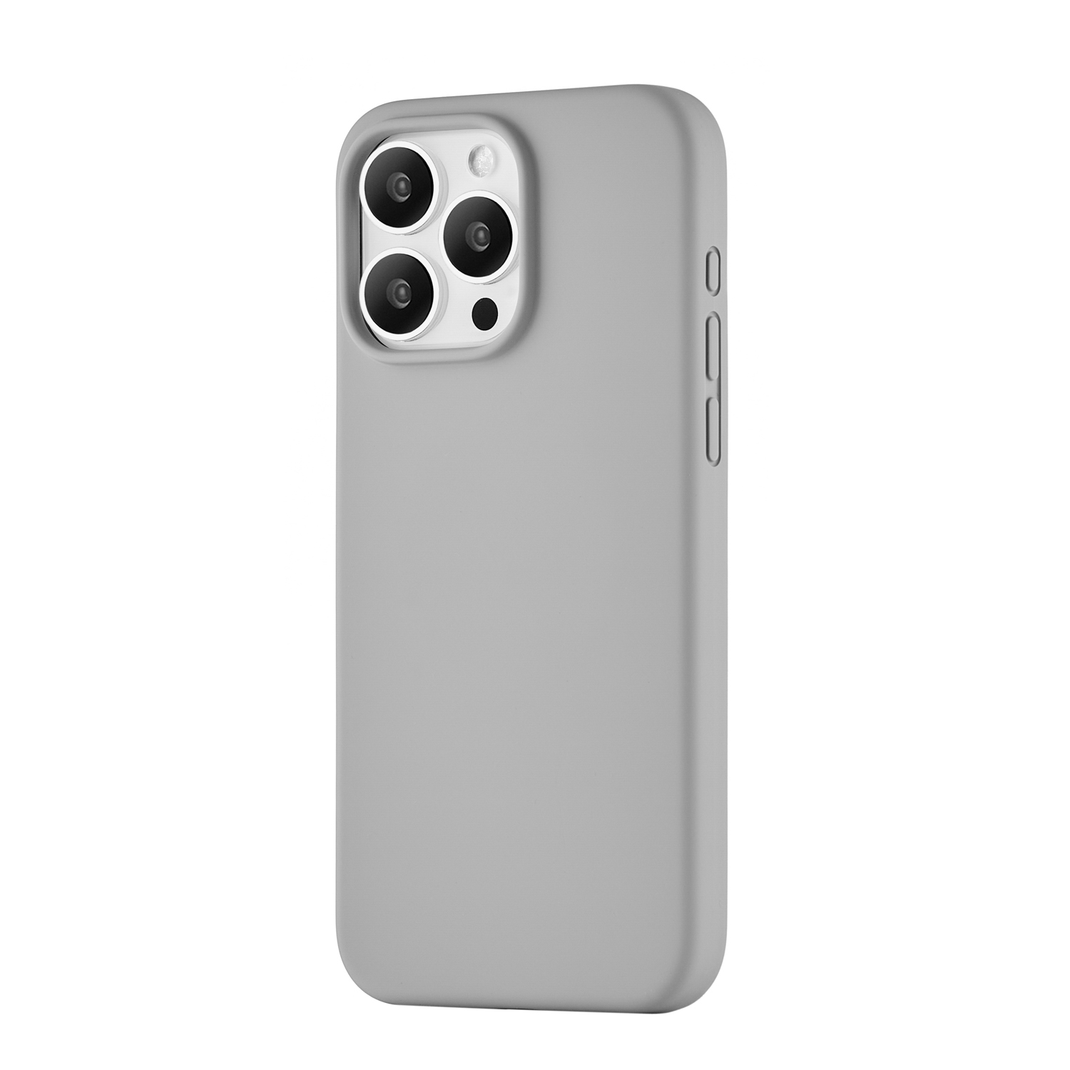 

Чехол для iPhone 15 Pro Max uBear Touch Mag Case, MagSafe совместимый, софт-тач, Серый