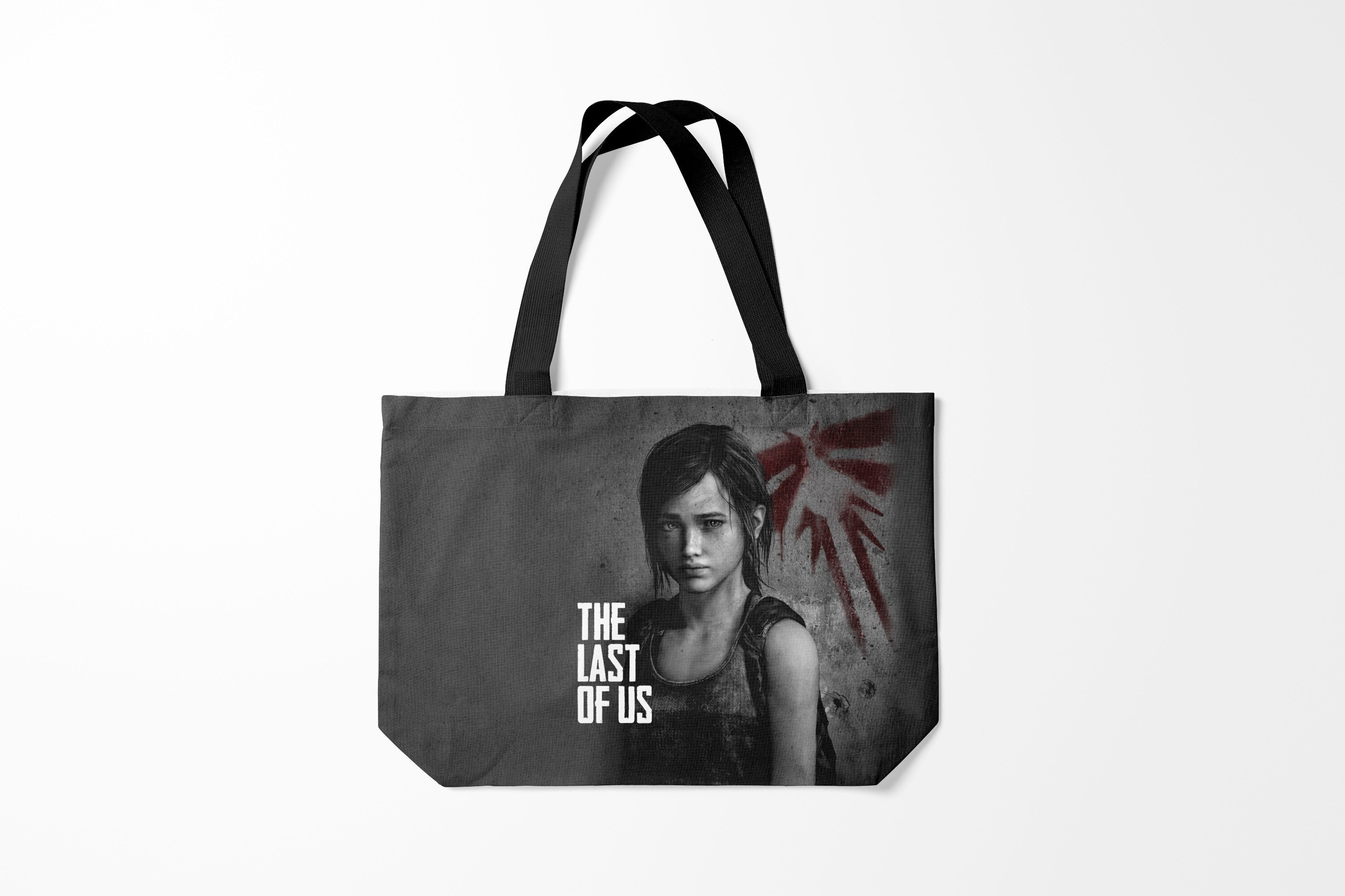 

Сумка шoппер унисекс Burnettie The last of us, серый, The last of us