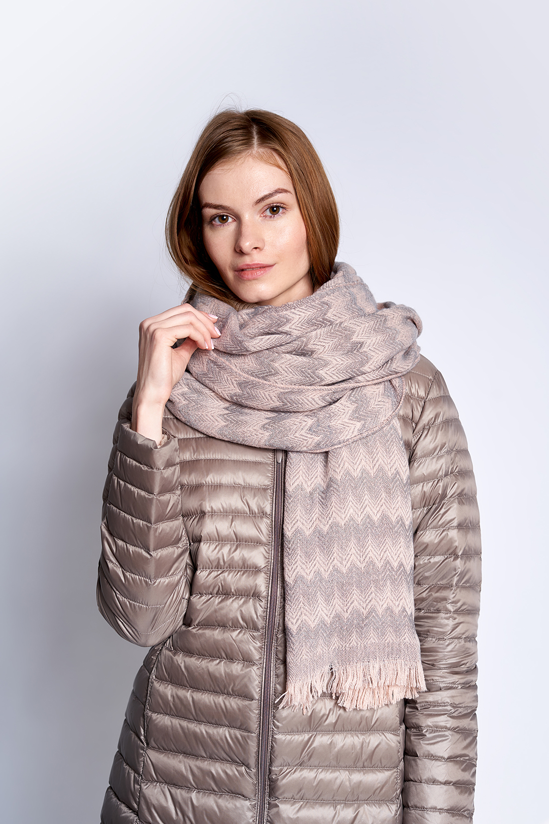 

Палантин женский Baon B359505 light heather, 180х70 см, B359505