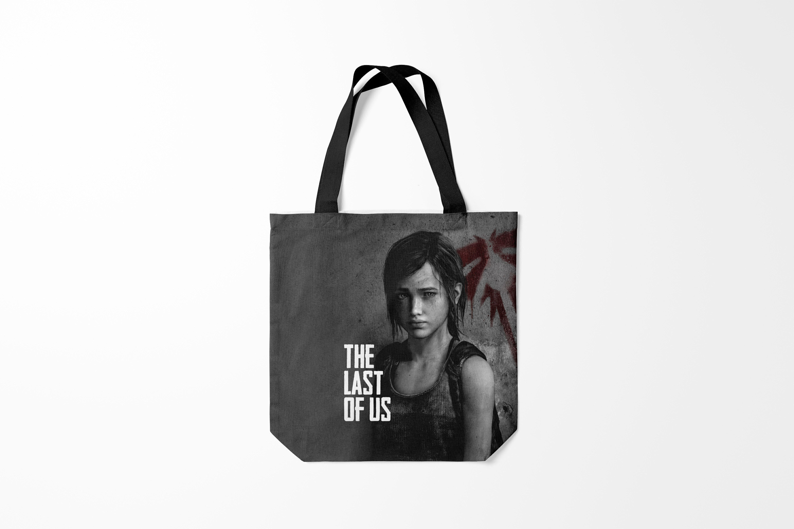 

Сумка шoппер унисекс Burnettie The last of us, серый, The last of us