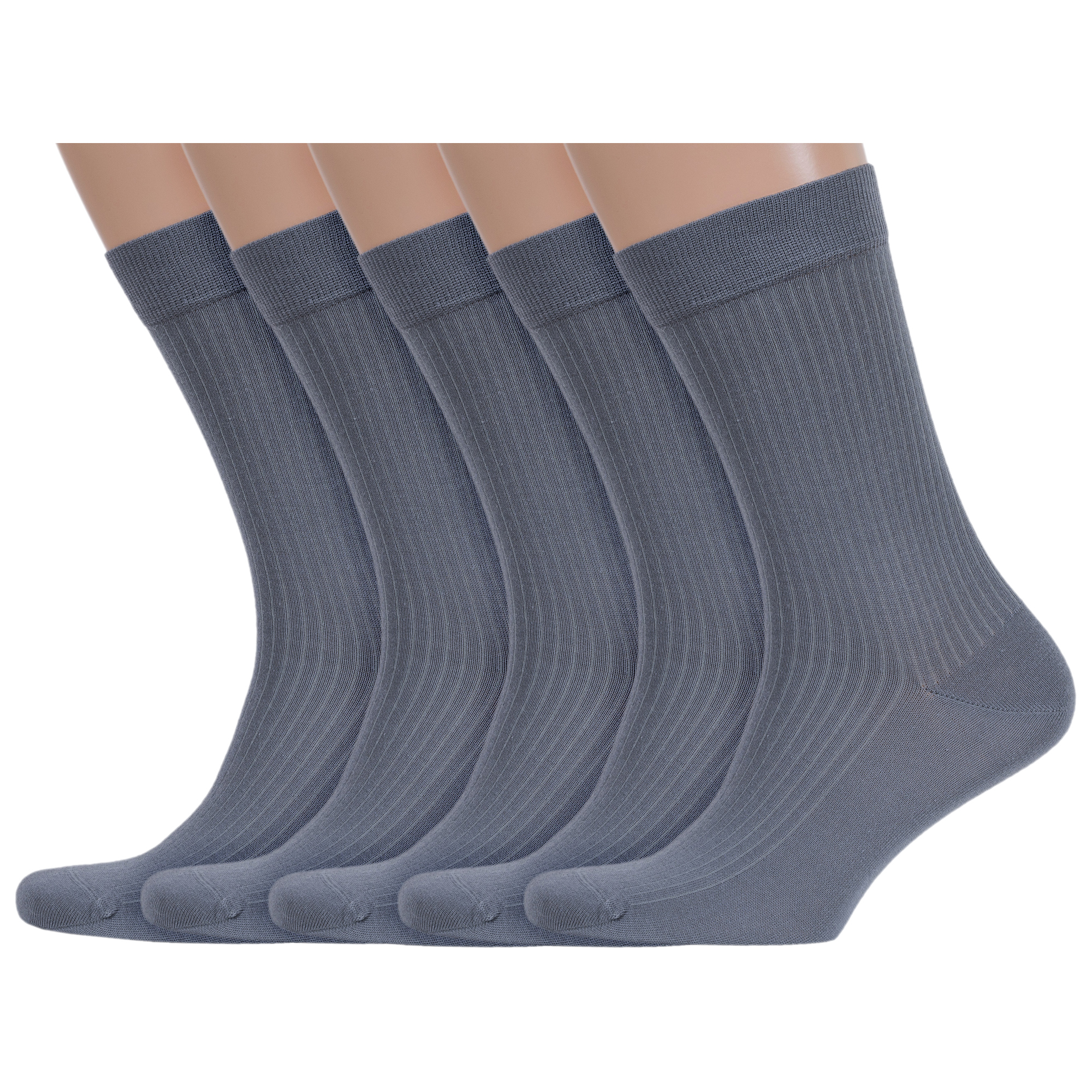 

Комплект носков мужских Rusocks 5-М3-13718 серых 25, 5-М3-13718