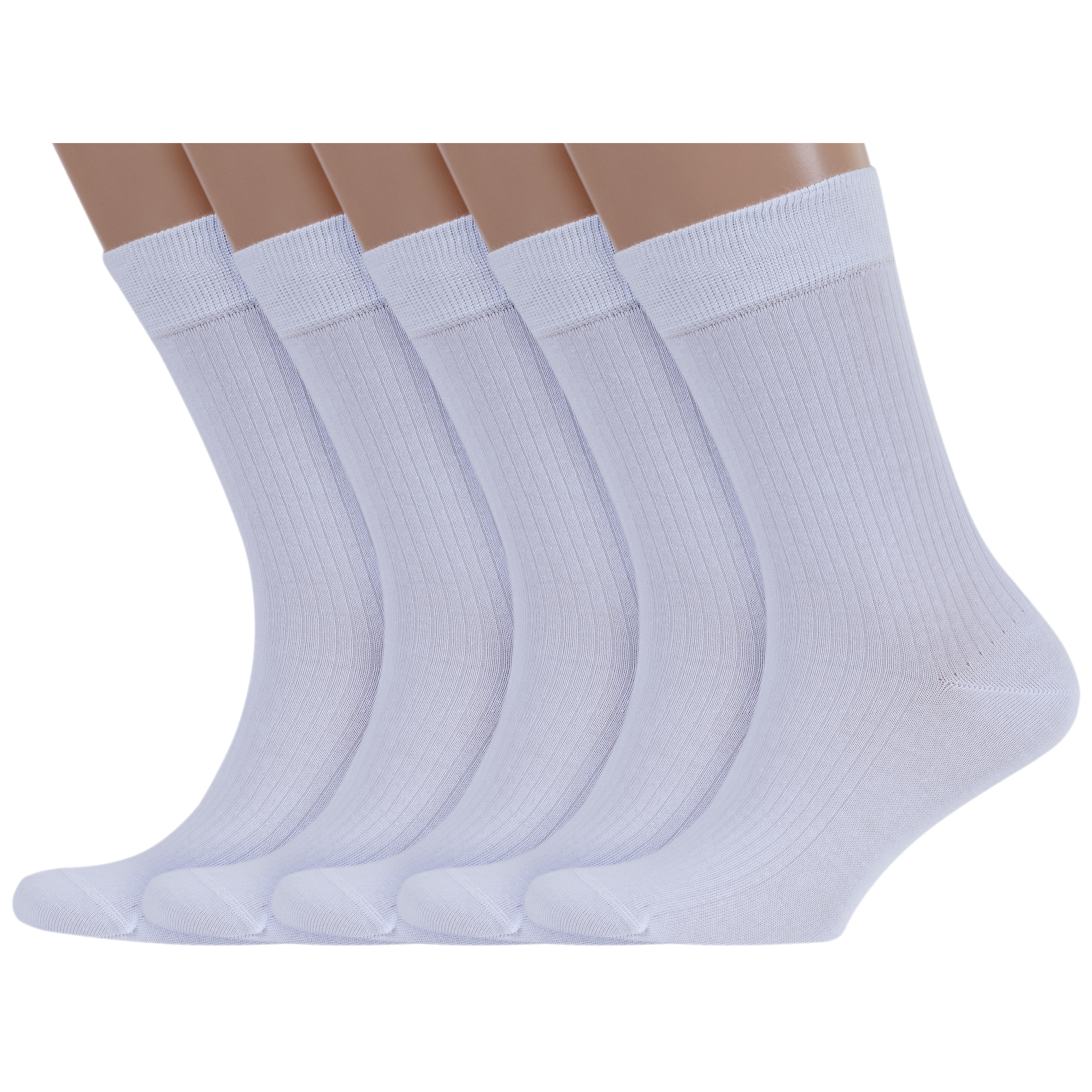 

Комплект носков мужских Rusocks 5-М3-13718 белых 27, 5-М3-13718