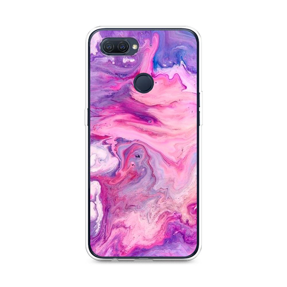 

Чехол для Oppo A12 "Нежно-розовая абстракция", Розовый, 253450-3
