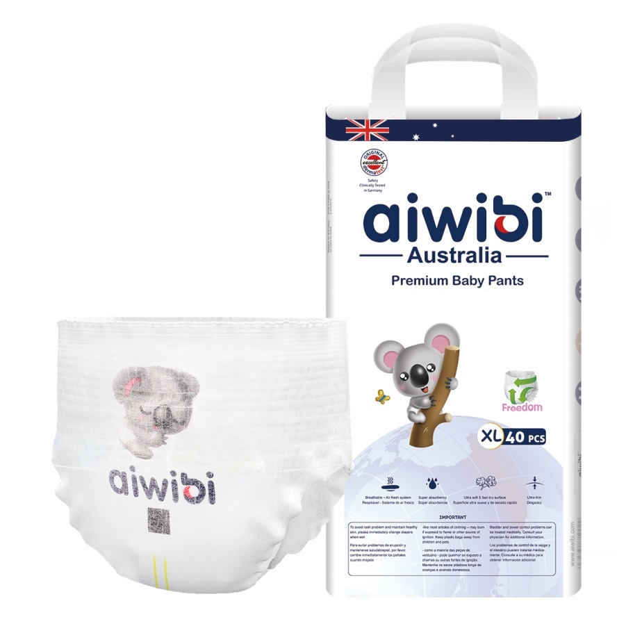 фото Трусики-подгузники детские aiwibi premium xl (12-17кг) 40 шт.