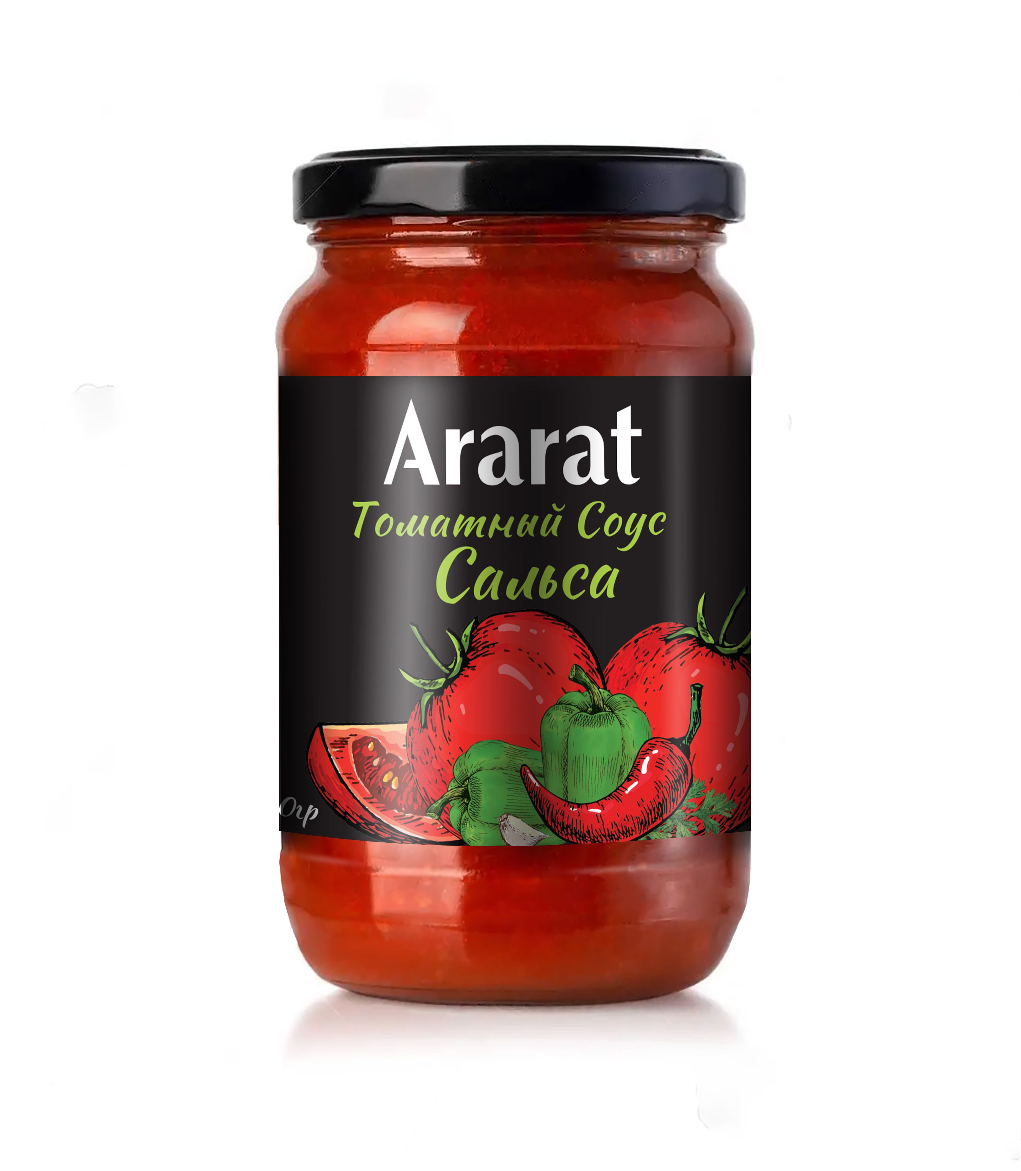 Томатный соус Ararat Сальса, 3 шт по 380 г