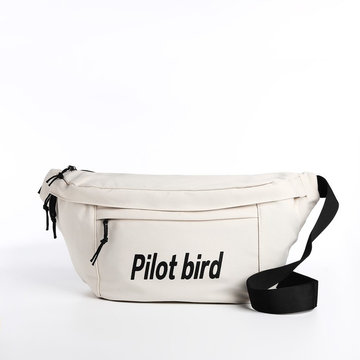 Сумка унисекс Pilot bird NoBrand бежевый