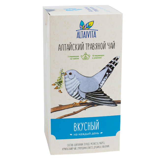 Травяной чай Altaivita Вкусный пирамидки 40 г