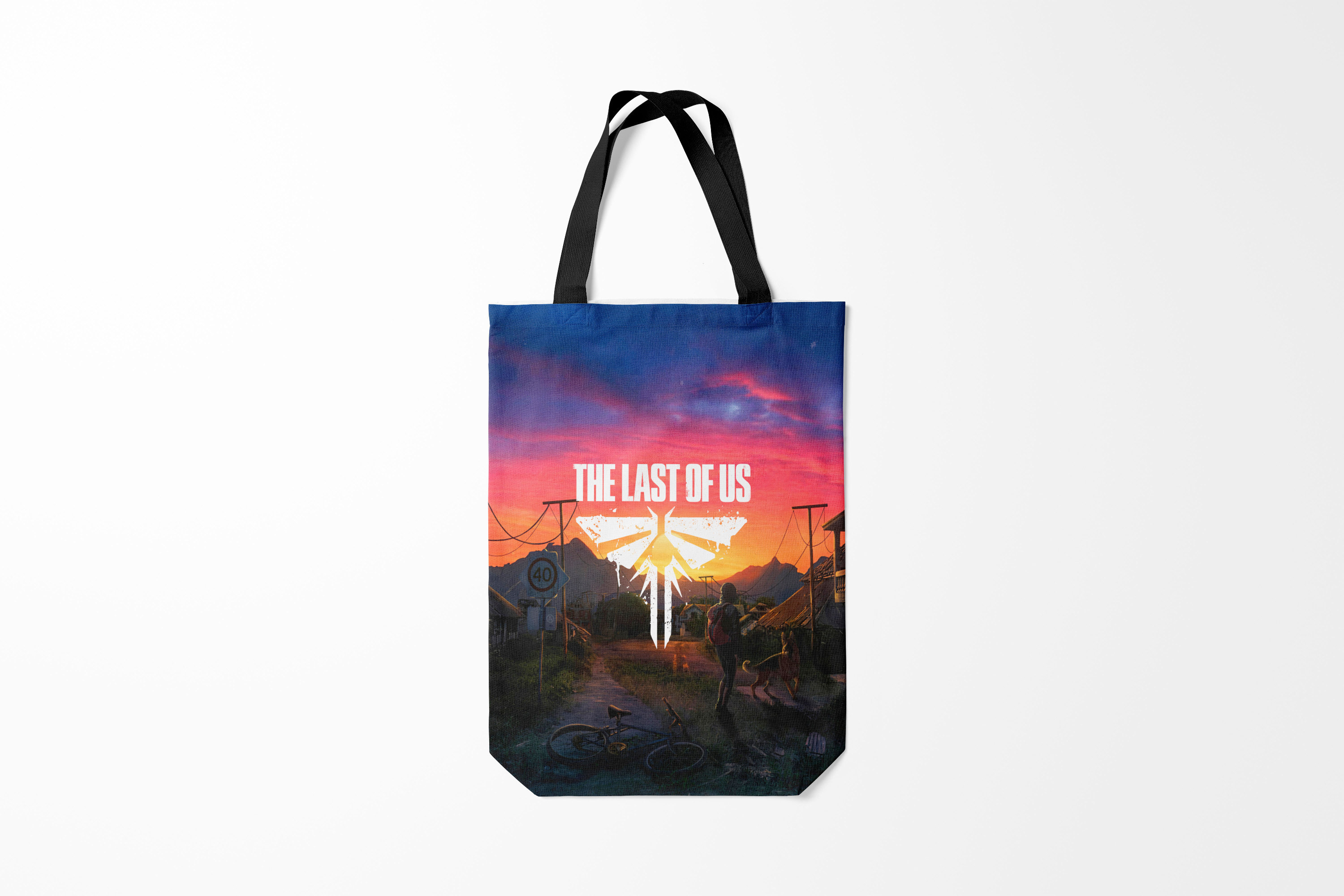 

Сумка шoппер унисекс Burnettie The last of us, разноцветный, The last of us