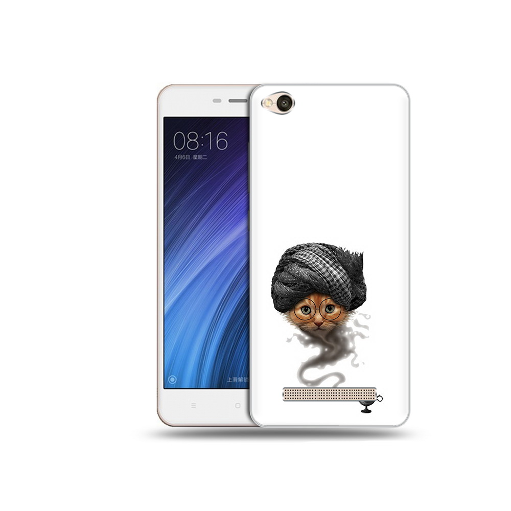 

Чехол MyPads Tocco для Xiaomi Redmi 4A кот джин (PT46130.318.398), Прозрачный, Tocco