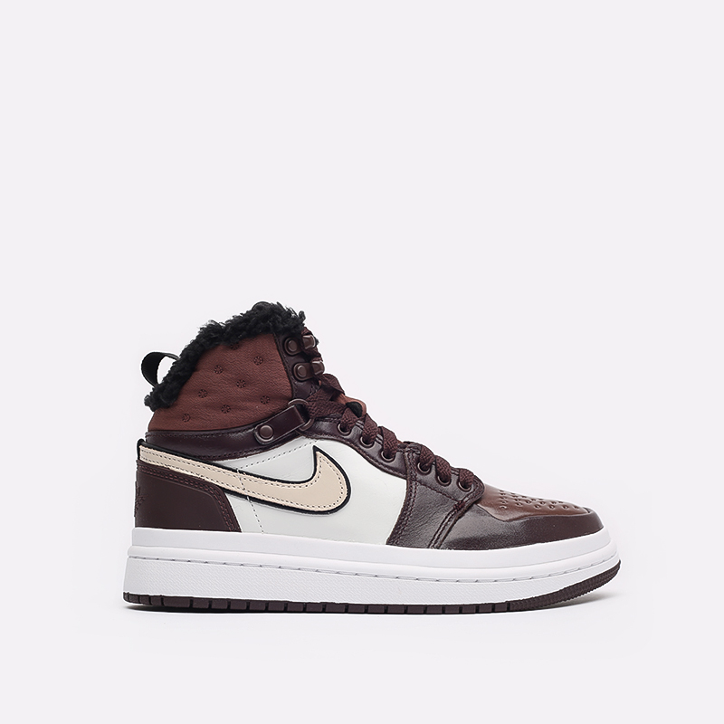 

Кеды женские Jordan WMNS 1 Acclimate коричневые 6 US, Коричневый, WMNS 1 Acclimate