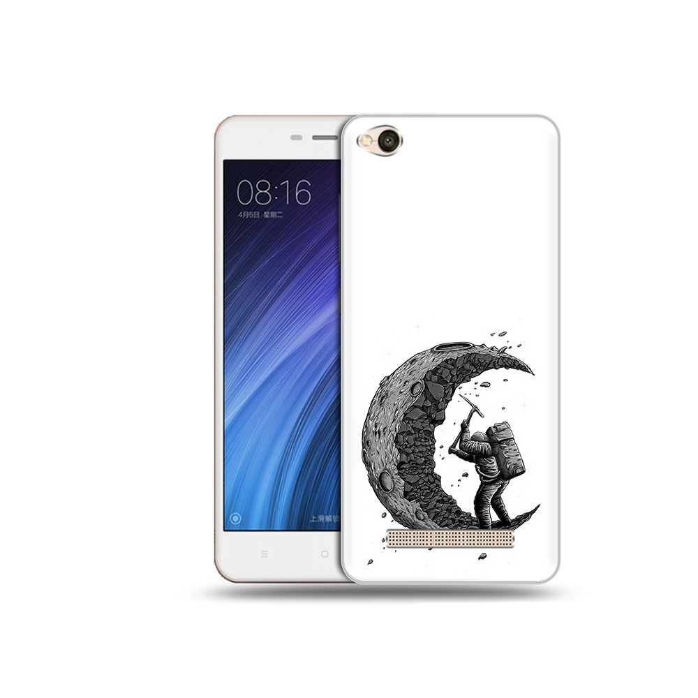 

Чехол MyPads Tocco для Xiaomi Redmi 4A камненная луна (PT46130.318.384), Прозрачный, Tocco