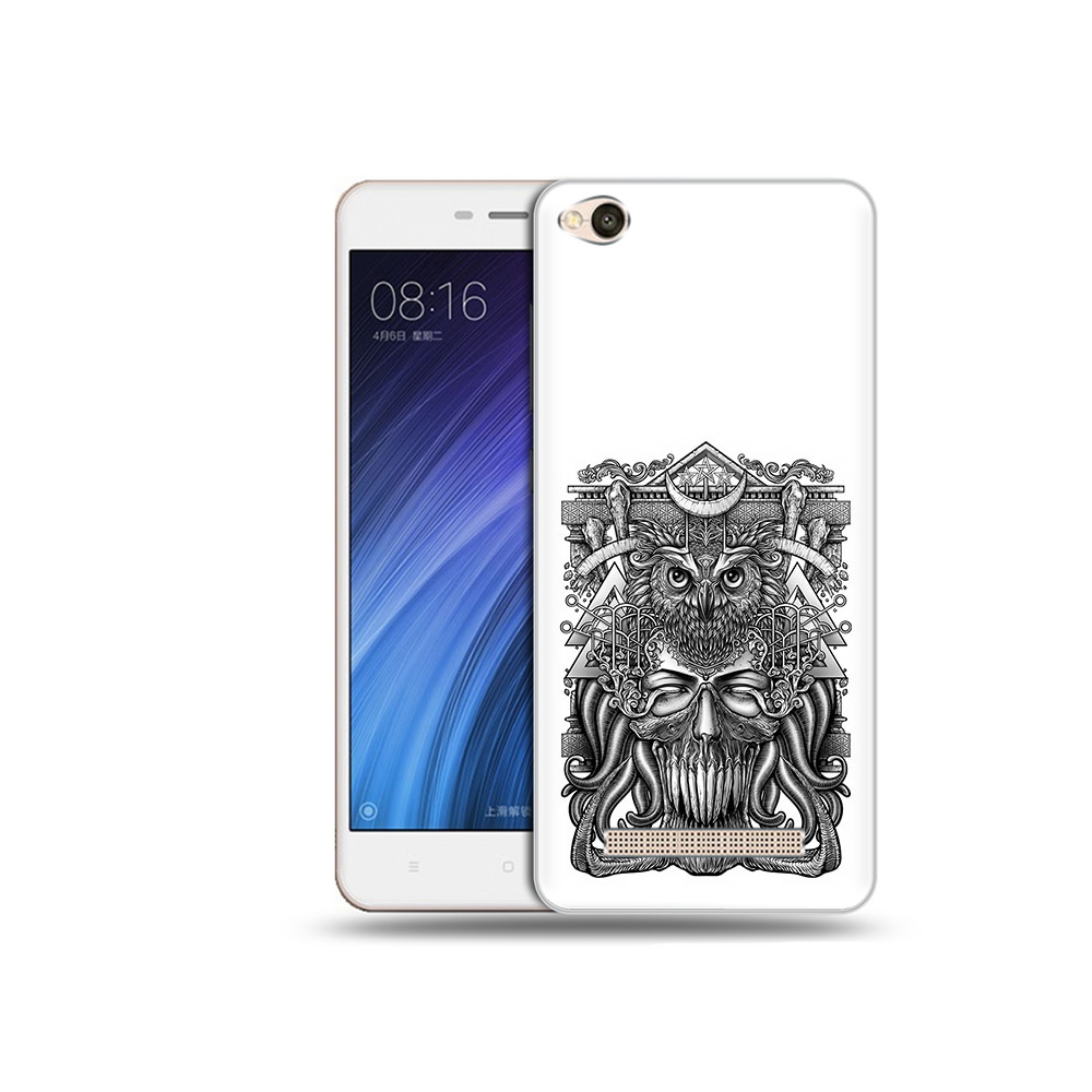 Чехол MyPads Tocco для Xiaomi Redmi 4A зубастая сова (PT46130.318.369)