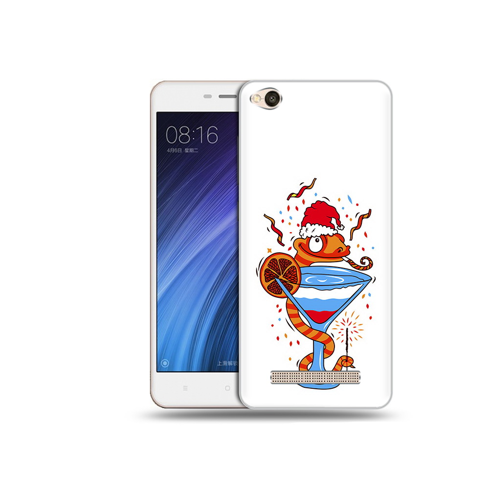 

Чехол MyPads Tocco для Xiaomi Redmi 4A змейка (PT46130.318.364), Прозрачный, Tocco