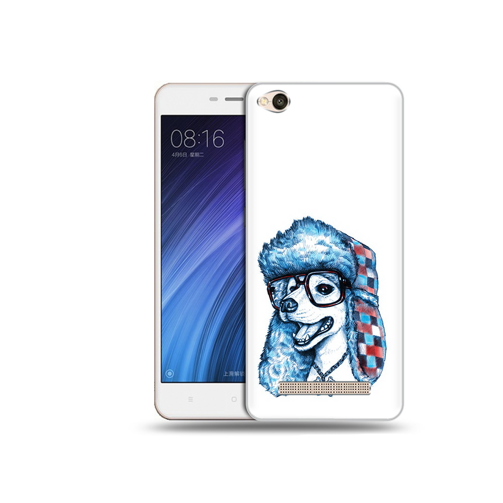 

Чехол MyPads Tocco для Xiaomi Redmi 4A зимний пес (PT46130.318.362), Прозрачный, Tocco
